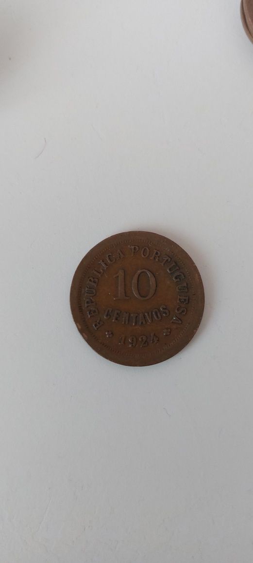 Moeda 10 centavos 1924