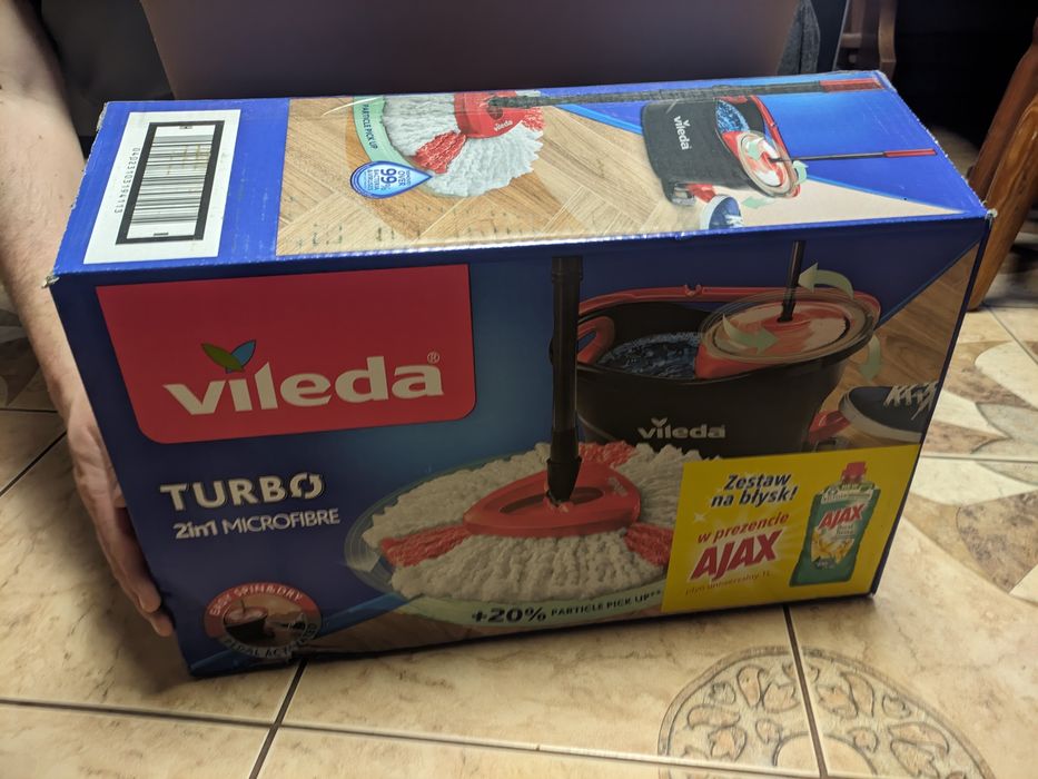 Mop obrotowy Vileda Turbo 2in1 2w1