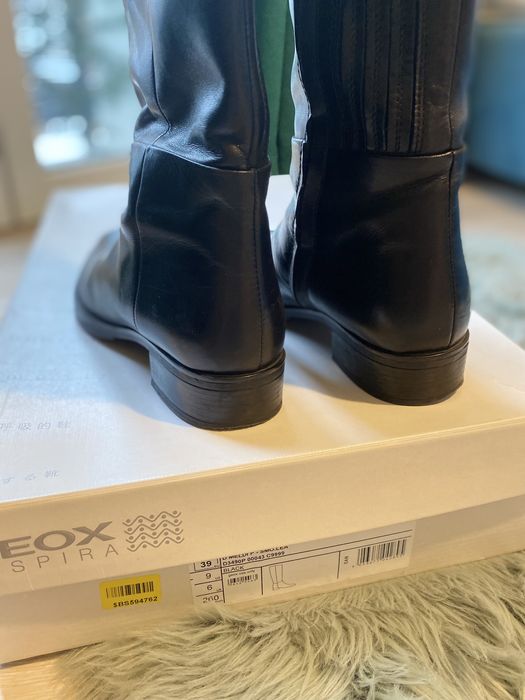 Сапоги чоботи Geox respira 39 39,5 26 см