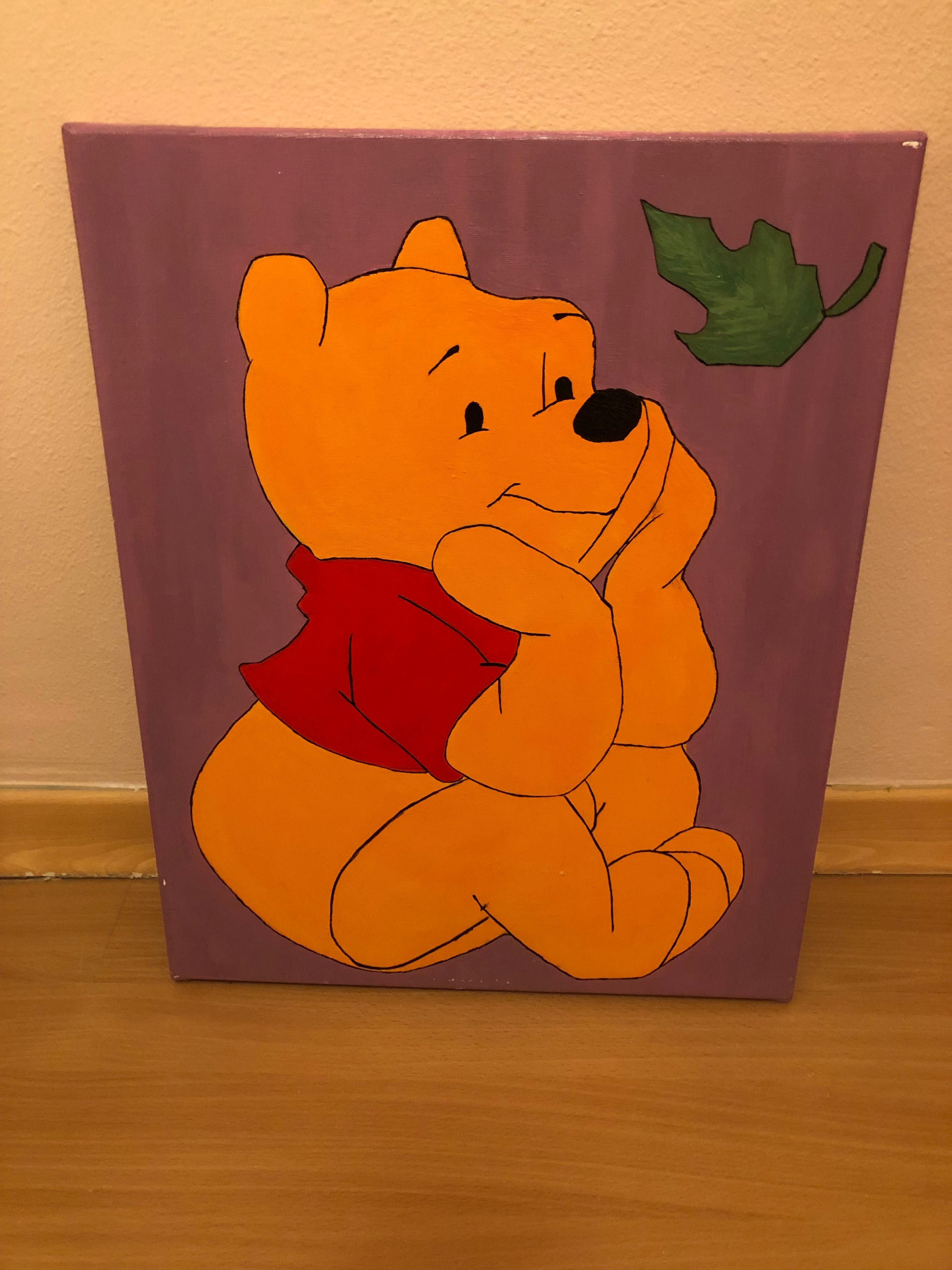 Quarto de criança - quadro Pooh