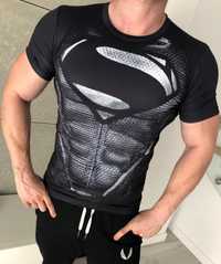 Koszulka Termoaktywna SIŁOWNIA MMA CROSSFIT Rashguard Superman