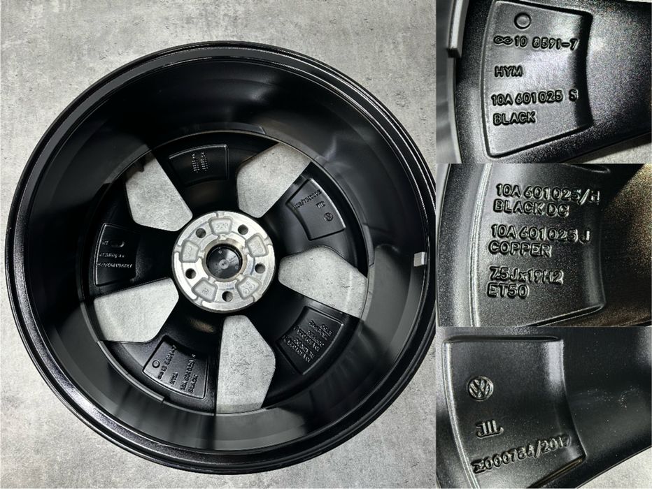 Нові оригінальні диски Volkswagen VW ID3 5х112 R19