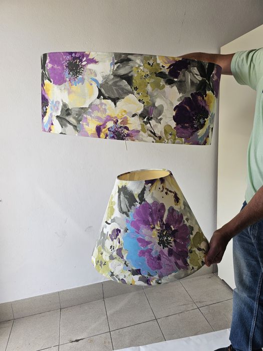 Candeeiros  das 2 tamanhos