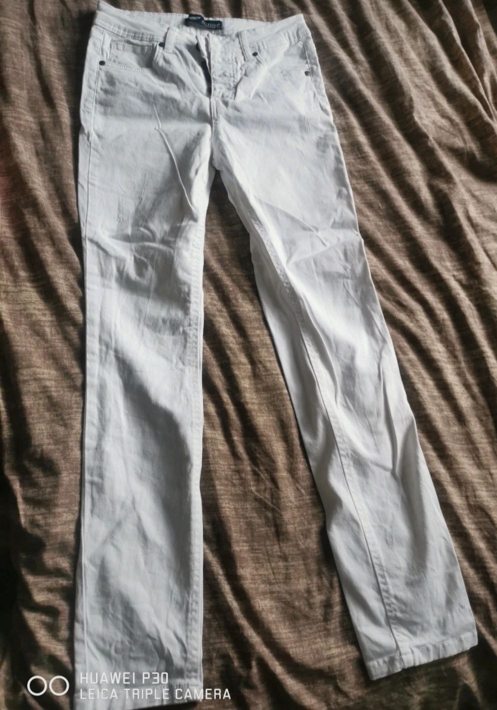 Nowe białe spodnie damskie Arizona, rozmiar M