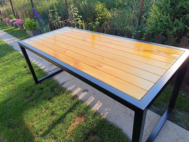 Duży stół na taras/ ogrodowy. Profil 50x50