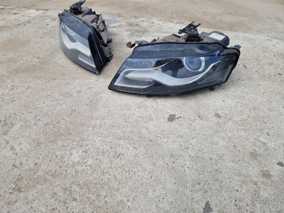 Lampy Audi A4 B8 bixenon Kompletne europa