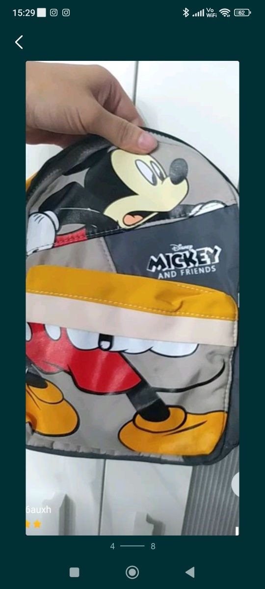 Hit plecak Disney Mickey przedszkole wycieczka plecak