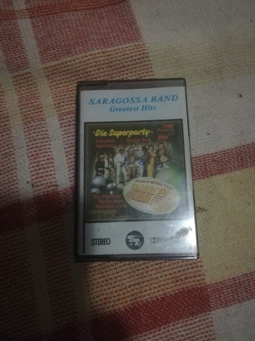 Kaseta magnetofonowa muzyka Saragosda Band GreatestHits Hits