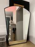 Lustro Loft czarna rama