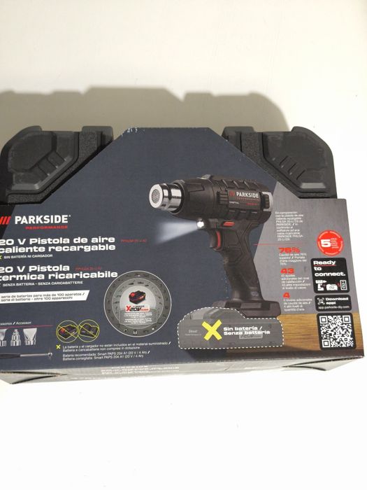 Soprador Ar Quente Parkside 20v Performance