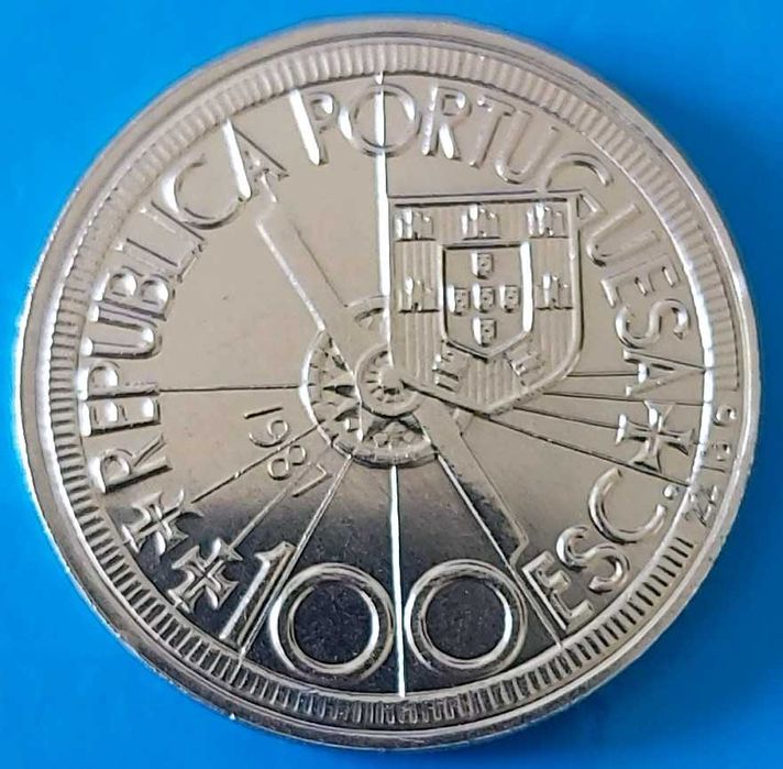 100$00 de 1987,  Série Descobrimentos Descoberta de África, Diogo Cão