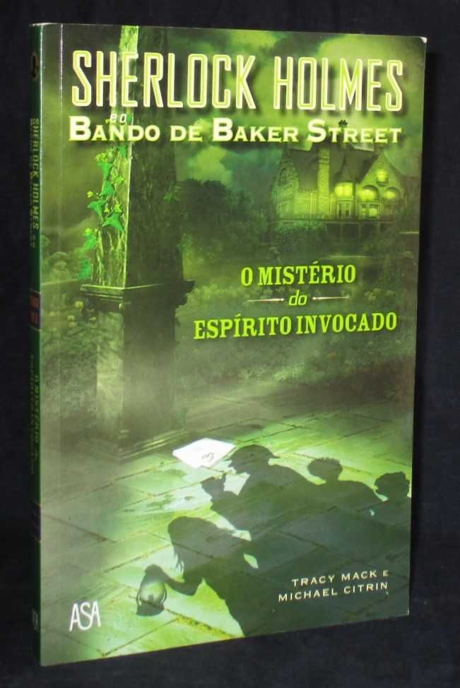 Livro Sherlock Holmes e o Bando de Baker Street O Mistério do Espírito