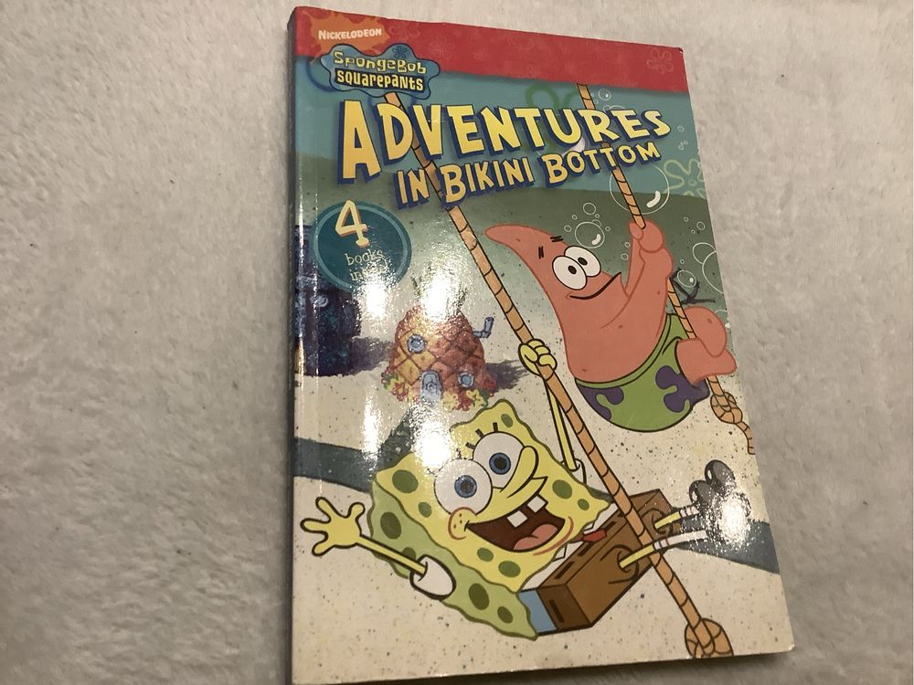 Spange bob adventures in bikini bottom duze litery