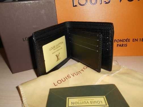 Louis Vuitton portmonetka portfel męski skóra 01156