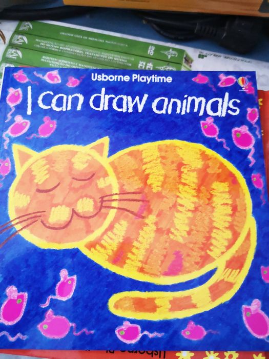 Conjunto de 7 livros infantis em inglês - Usborne playtime - NOVOS