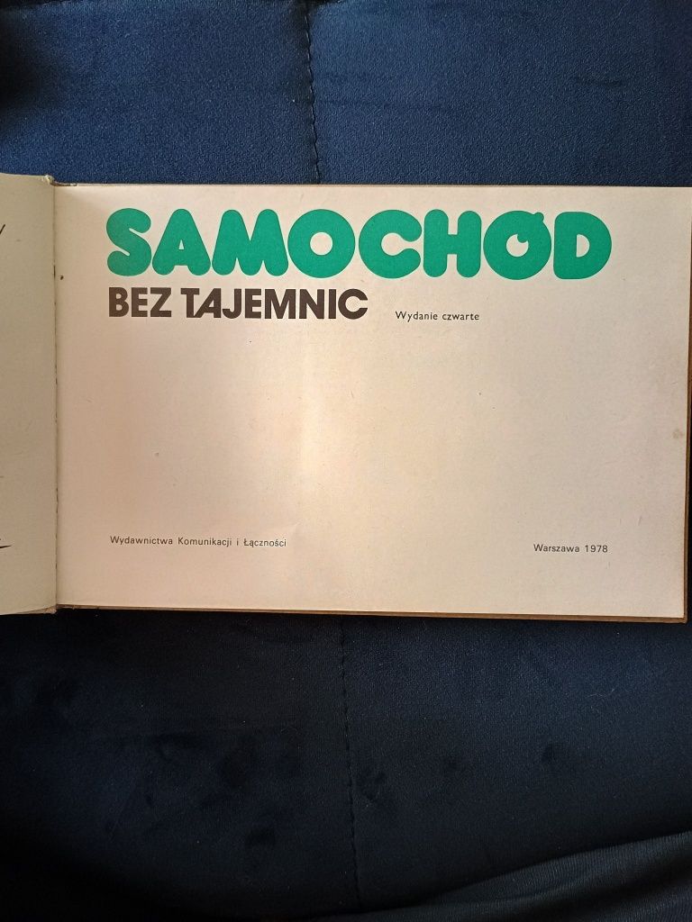 Samochód bez tajemnic Adam Słodowy, wydanie czwarte