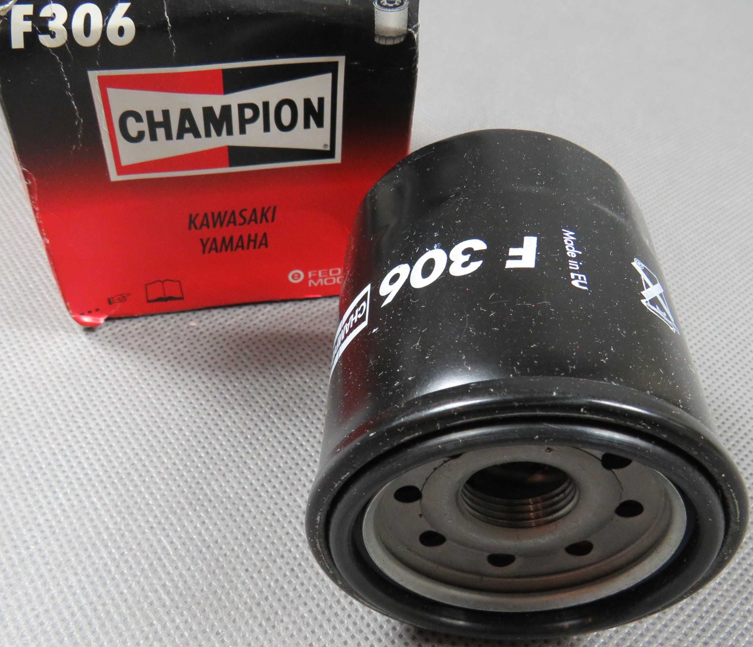 Champion Filtr oleju F306 do motocykla HONDA/KAWASAKI/YAMAHA/SUZUKI