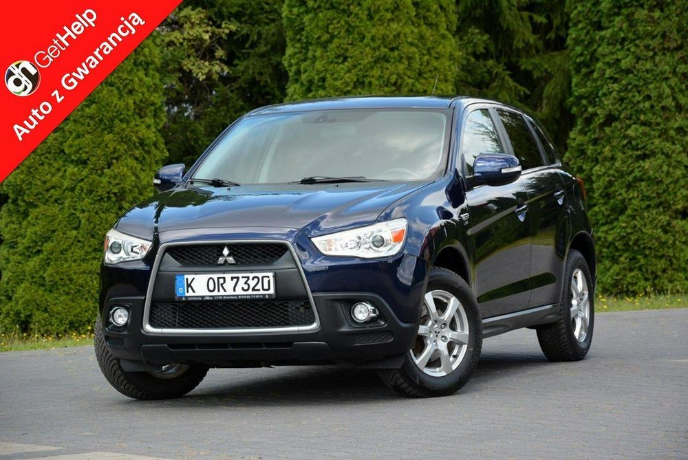 Mitsubishi ASX 1.6 ben (117 KM) Klimatronic Grzane fotele ALU 16 Nowe Opony DOT 2024
