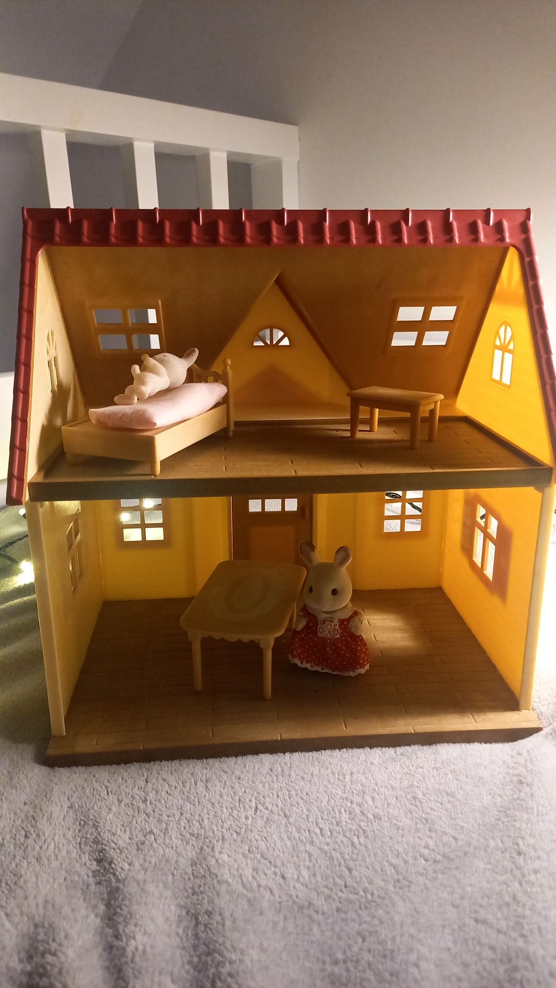 Domek sylvanian families kroliczki akcesoria