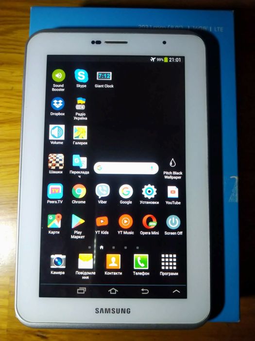 Планшети Lenovo M8 LTE, Samsung p3100