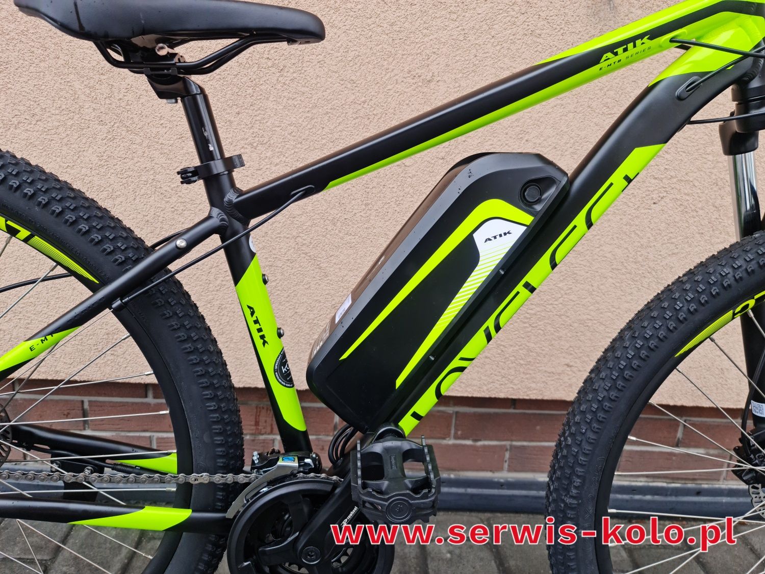 Rower elektryczny górski MTB ACTIVE koła 29 SHIMANO ALTUS aluminium