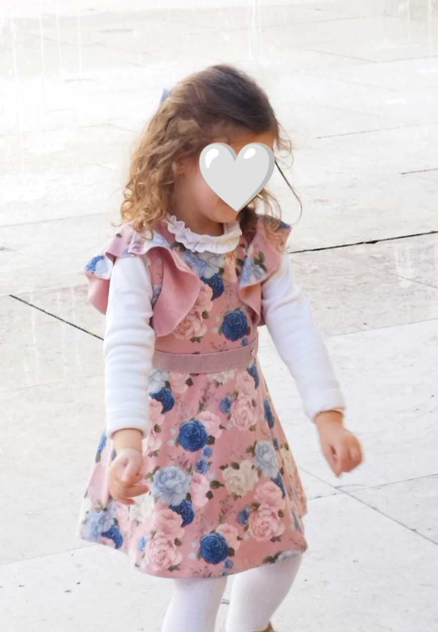 Vestido Camurça Ativo 4 Anos