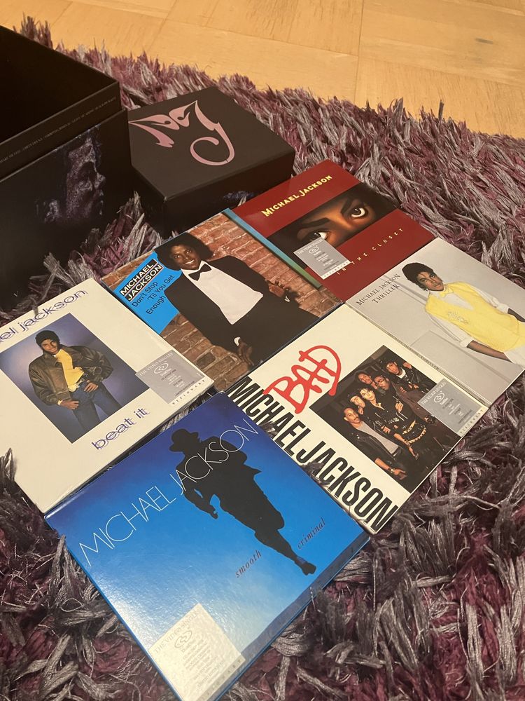 Box Visionary + 6 singli Michael Jackson