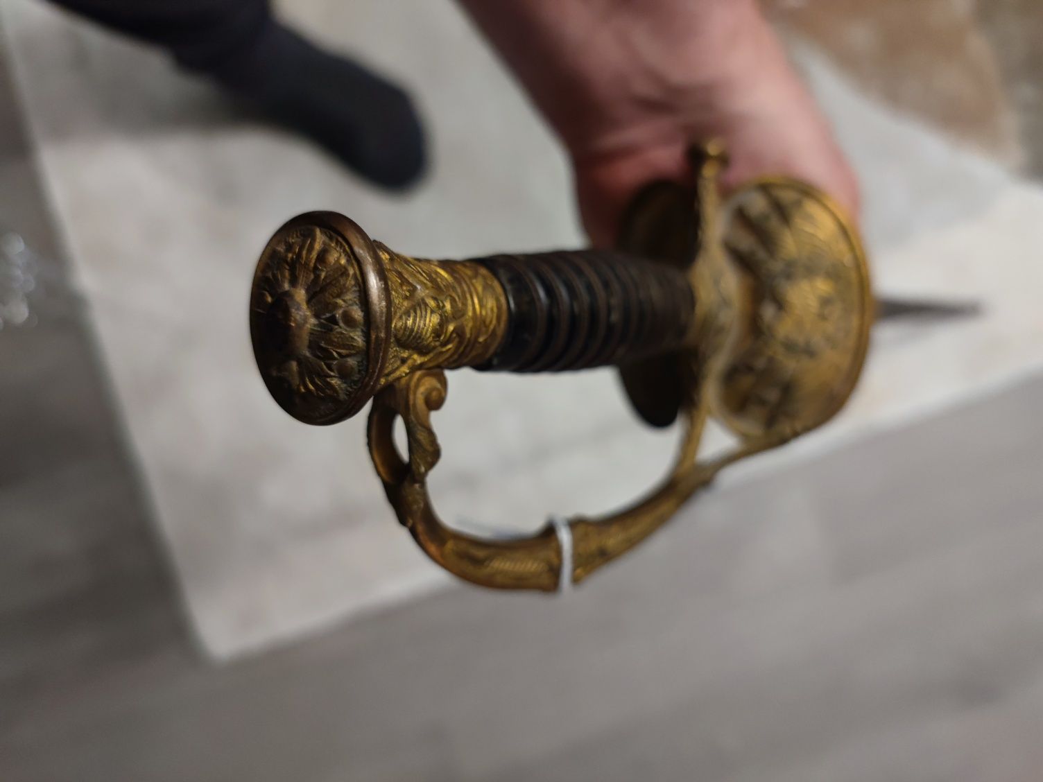 Miecz starszego oficera wszystkich rodzajów broni model 1817(9)