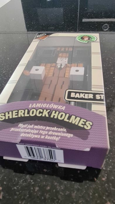 Łamigłówka drewniana Sherlock Holmes Puzzleman Professor Puzzle