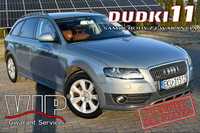 Audi A4 Allroad 2,0TDI DUDKI11 4X4,Skóry,Klimatronic 2 str.Quattro,kredyt.GWARANCJA