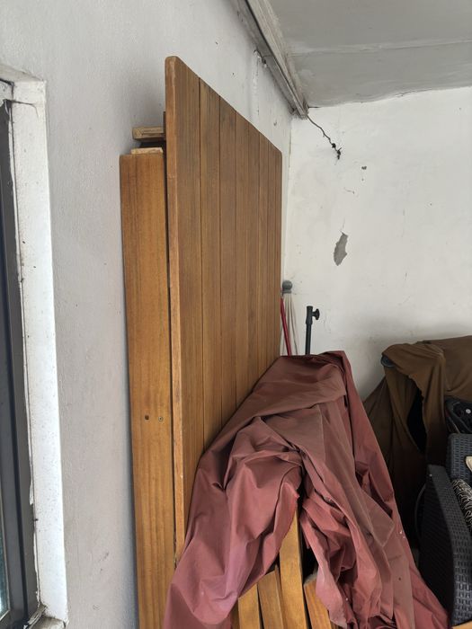 Mesa de jardim extensivel 6 cadeiras