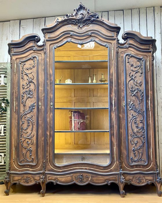 Biblioteka Galbe w stylu LUDWIK XV Paryż, 1903 r. Witryna Antyk