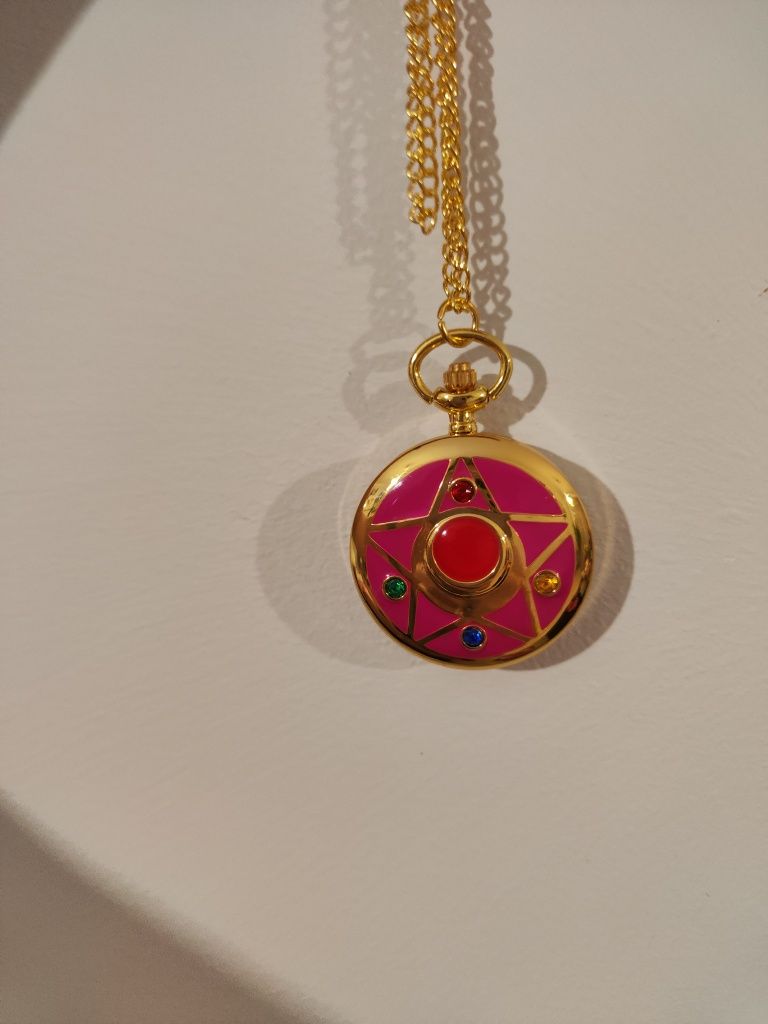 Zegarek wisiorek Sailor moon transformacja