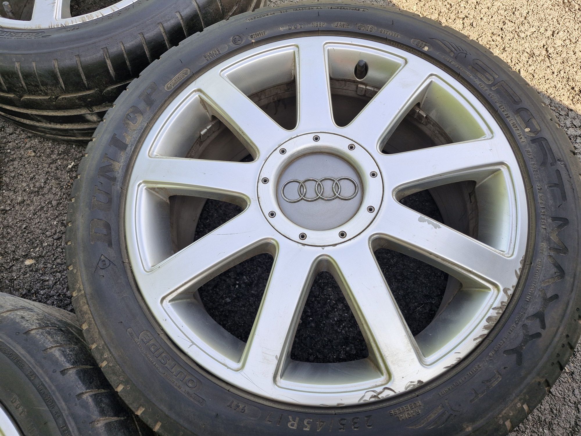 Felgi aluminiowe 17" ET43 5x112 Audi A3 A4 A6 A8 VW Passat Golf T4