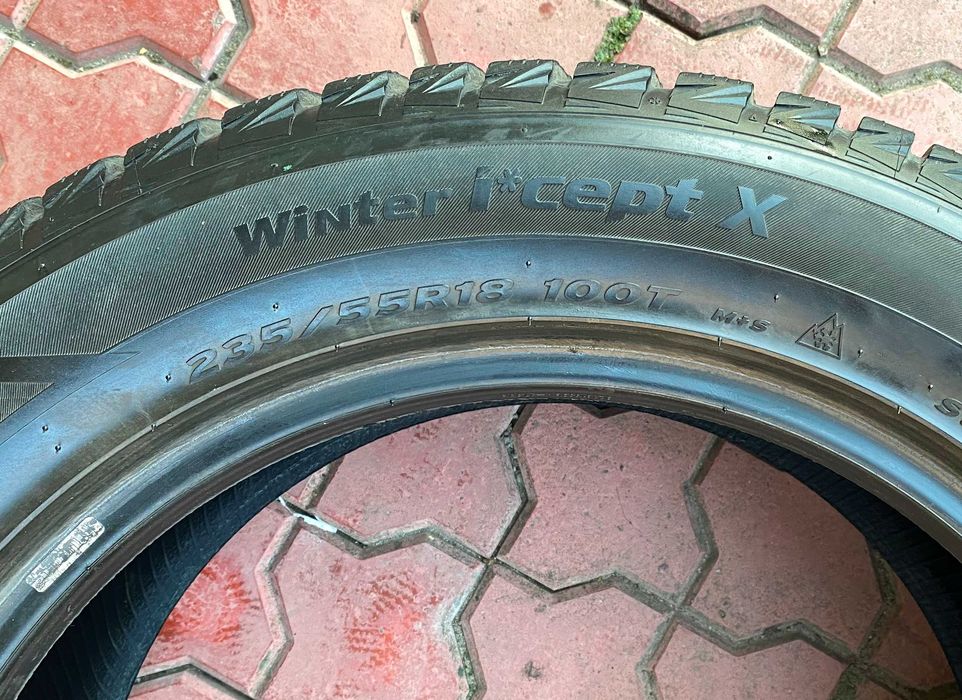 ЗИМА - Hankook Winter I*Cept X  235/55 R18. 100T. 7мм.