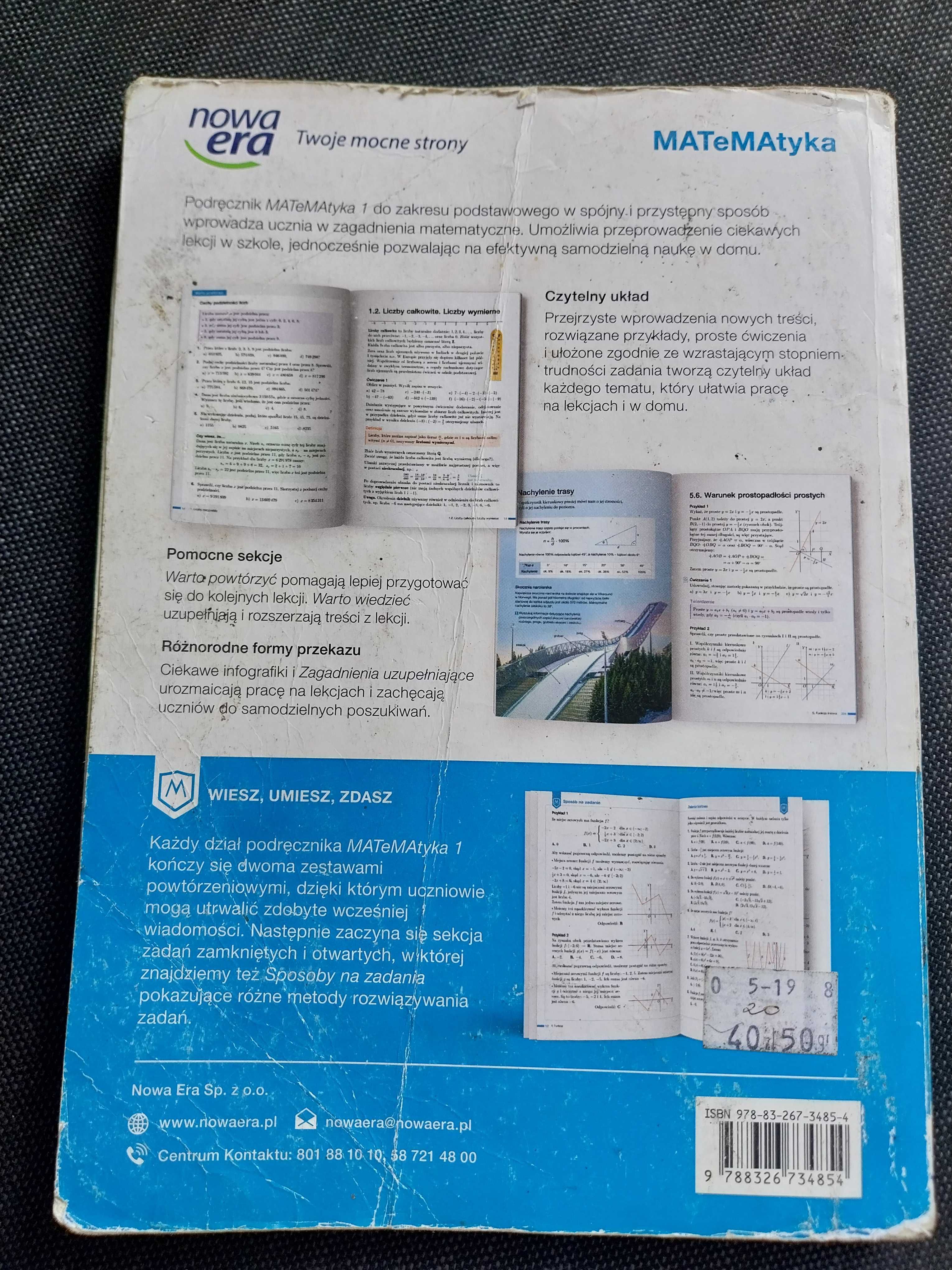 Matematyka 1 , zakres podstawowy