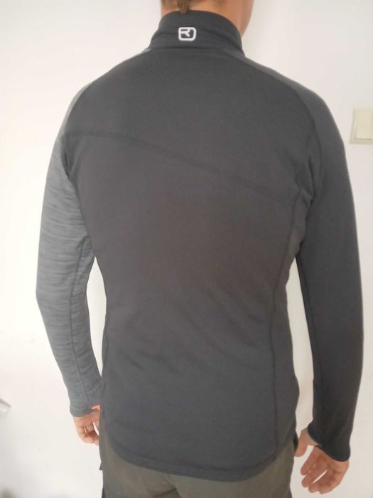 Ortovox Fleece Light Grid Hooded wełna merino r. S