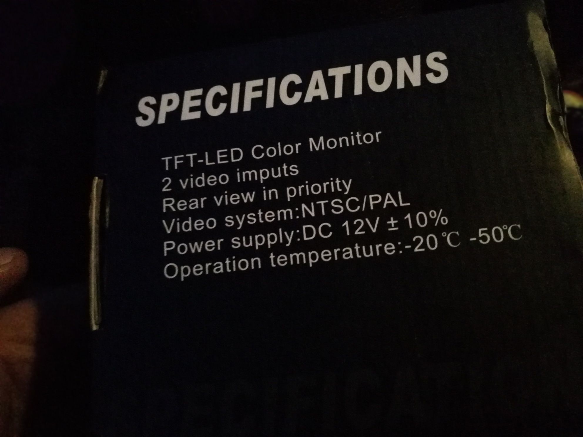 Monitor skladany 4.3