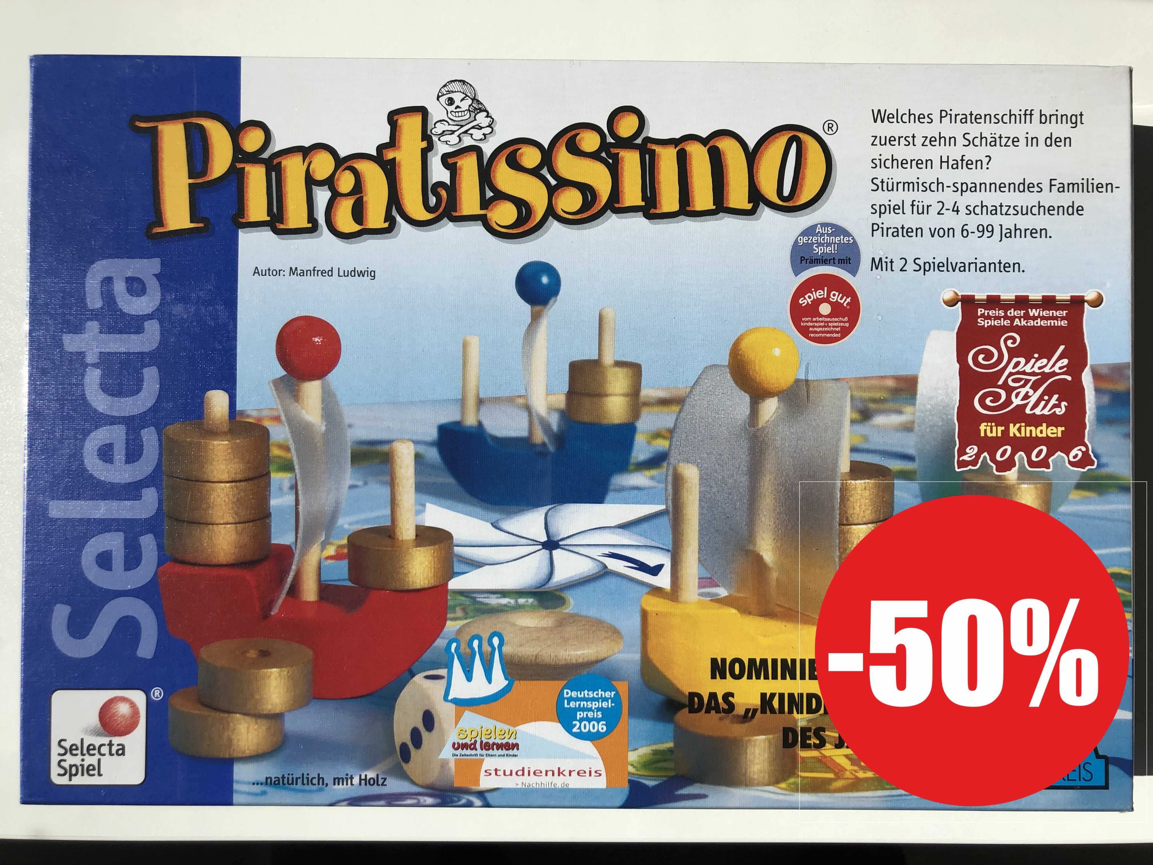 Розвиваюча гра Piratissimo, 6+, развивающая игра, настольная игра