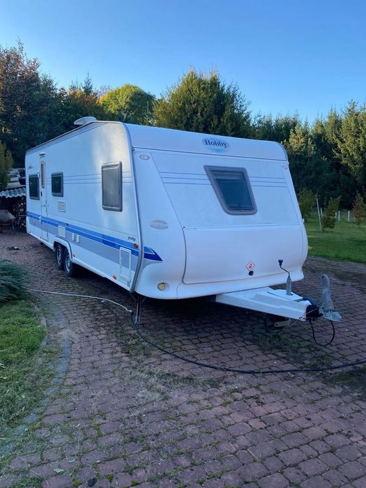 Hobby Prestige  Przyczepa, stan idealny, bezwypadkowa,