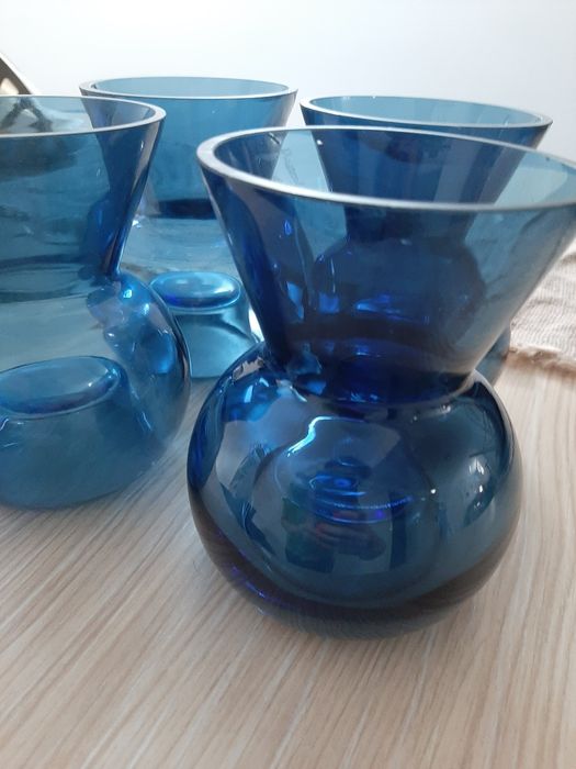 Wazony wazoniki szklane świecznik