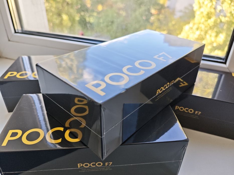 Xiaomi POCO F7 12/256GB Black Global EU (з блоком живлення). Новий