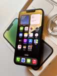Apple iPhone 14 128 GB Midnight jak nowy komplet + Etui + szkło