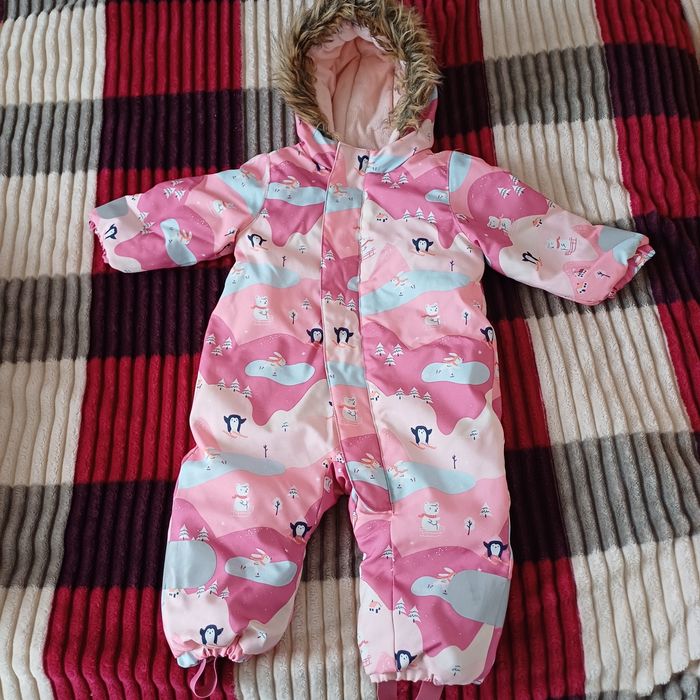 Зимовий комбінезон для дівчинки