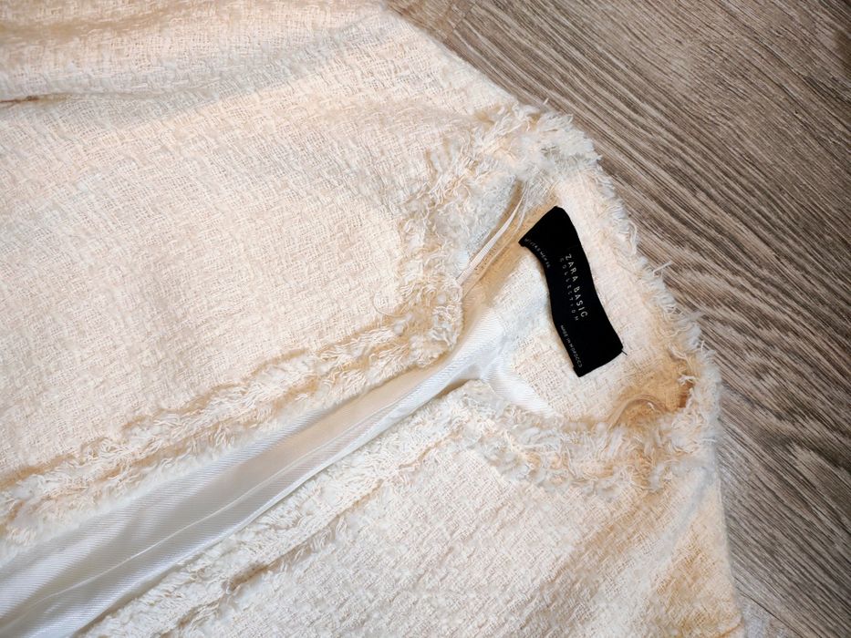 Żakiet tweedowy ZARA