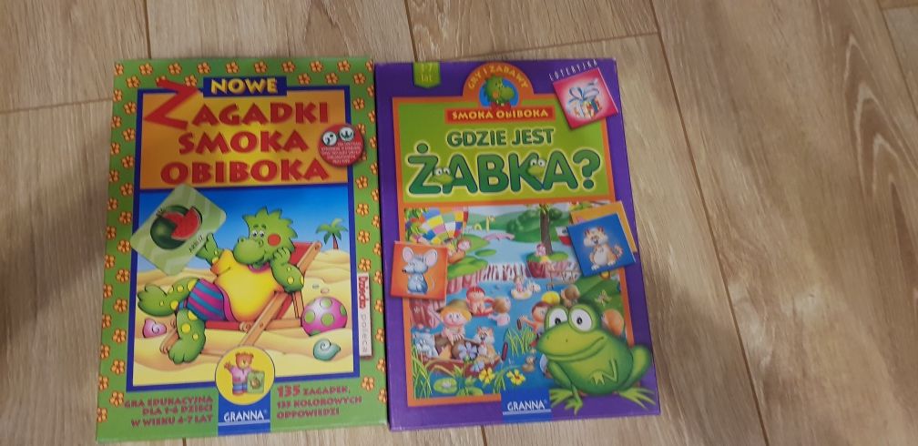 2 gry Zagadki Smoka Obiboka, Gdzie jest żabka?