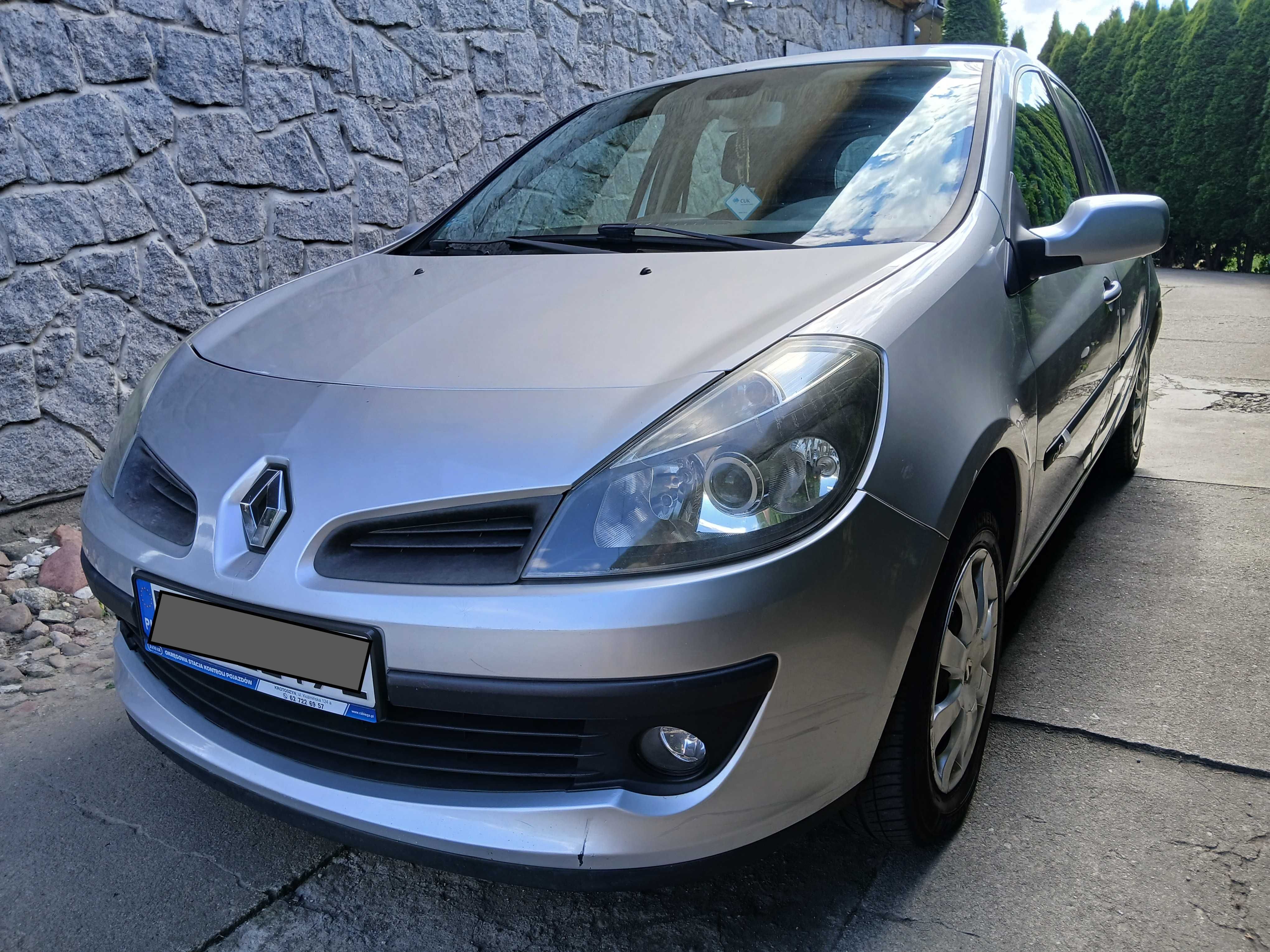 Renault Clio  2007 rok klima zarejestrowane