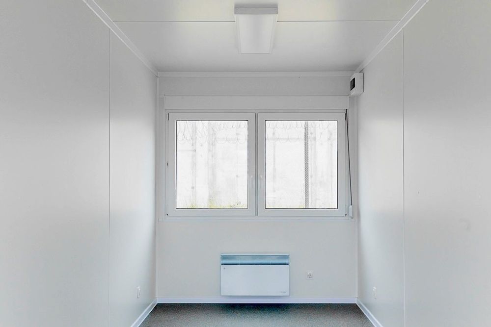 Kontener biurowy budowlany mieszkalny 6x2,5 - Produkcja na Zamówienie