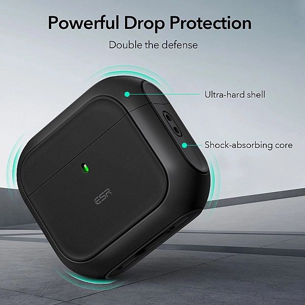 Esr Orbit Halolock Magsafe Apple Airpods 4 Black