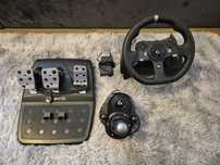 Kierownica Logitech g920 + Shifter